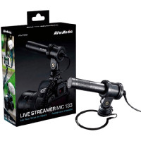 AVerMedia AM133 Live Streamer 3.5mm Microphone Black